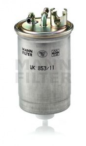 Palivový filtr MANN WK853/11  - FORD, SEAT, VW