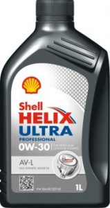 Motorový olej Shell Helix Ultra Professional AV-L 0W-30, 1L