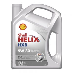 Motorový olej Shell Helix HX8 ECT 5W-30, 5L