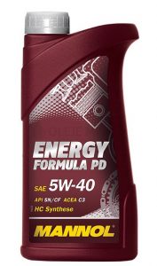 Motorový olej 5W-40 Mannol Energy Formula PD - 1 L