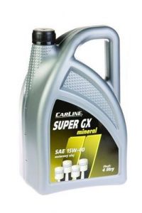 CARLINE SUPER GX MINERAL 15W-40 4LT