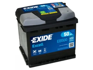 Autobaterie EXIDE Excell 12V 50Ah, 350A EB500